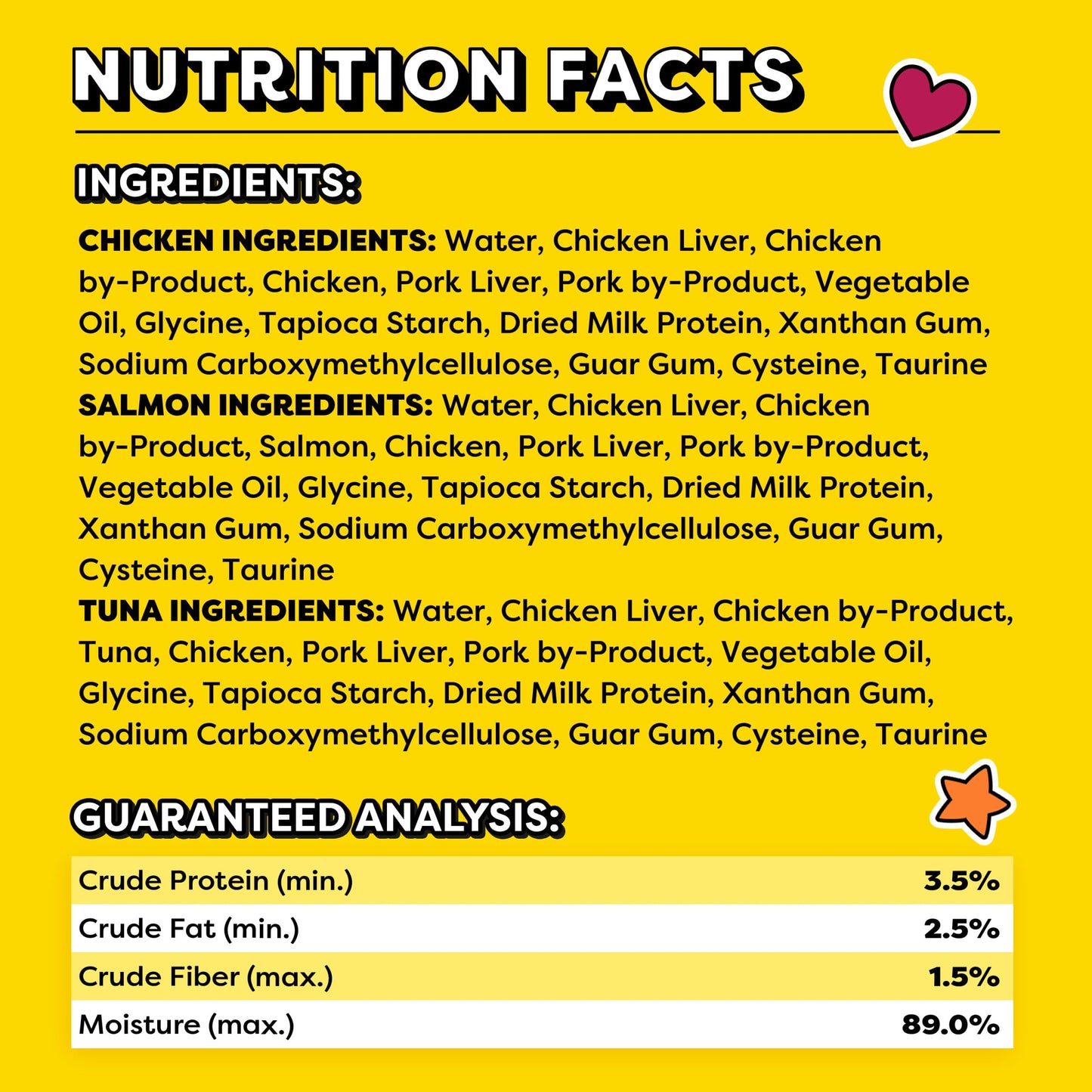 Temptations Creamy Puree Variety Pack of Squeezable Cat Treats, 0.42 oz. Tubes, 24 Count