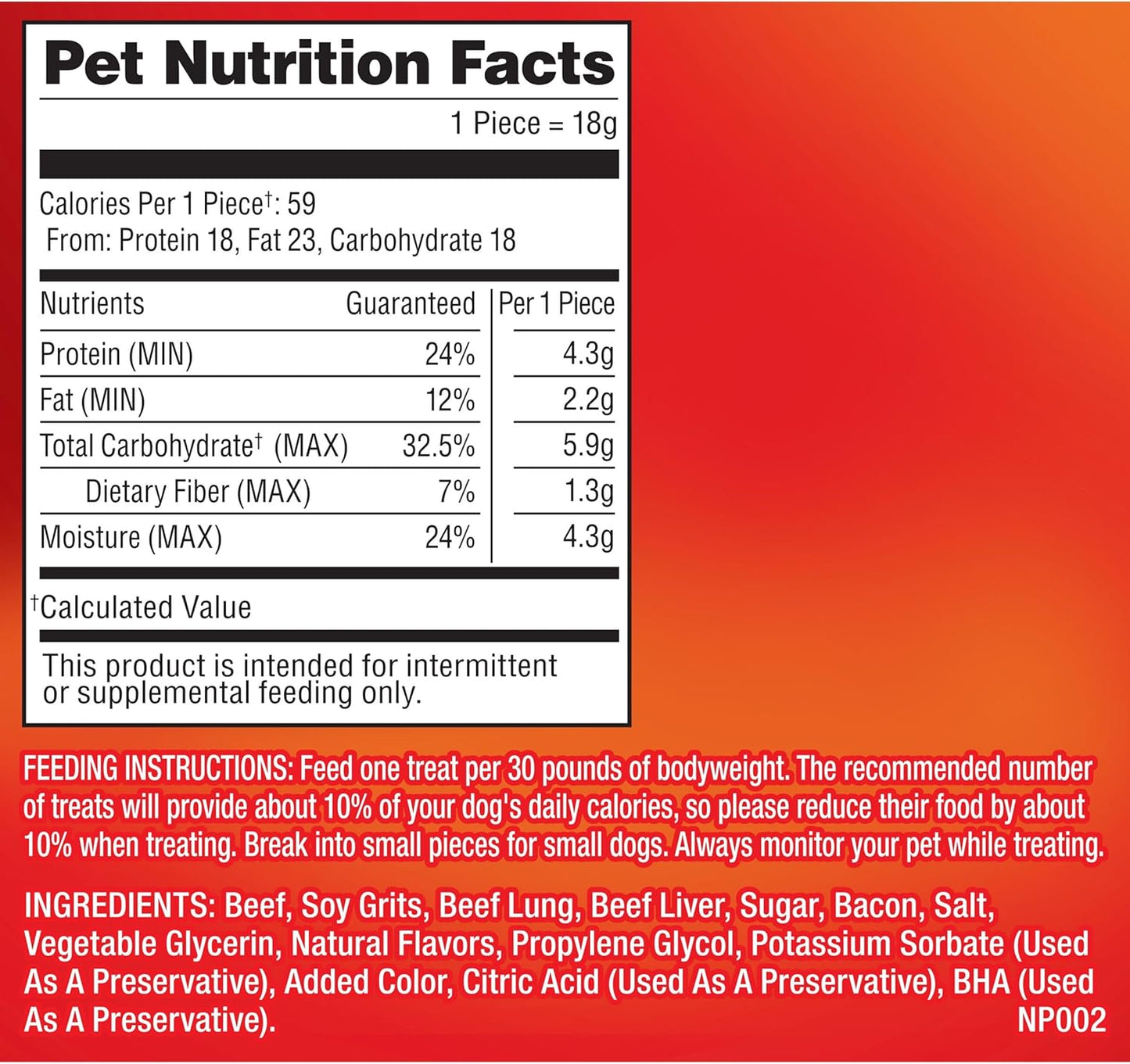 Pup-Peroni Dog Treats, Original Beef Flavor, 38 Ounce, Made with Real Beef