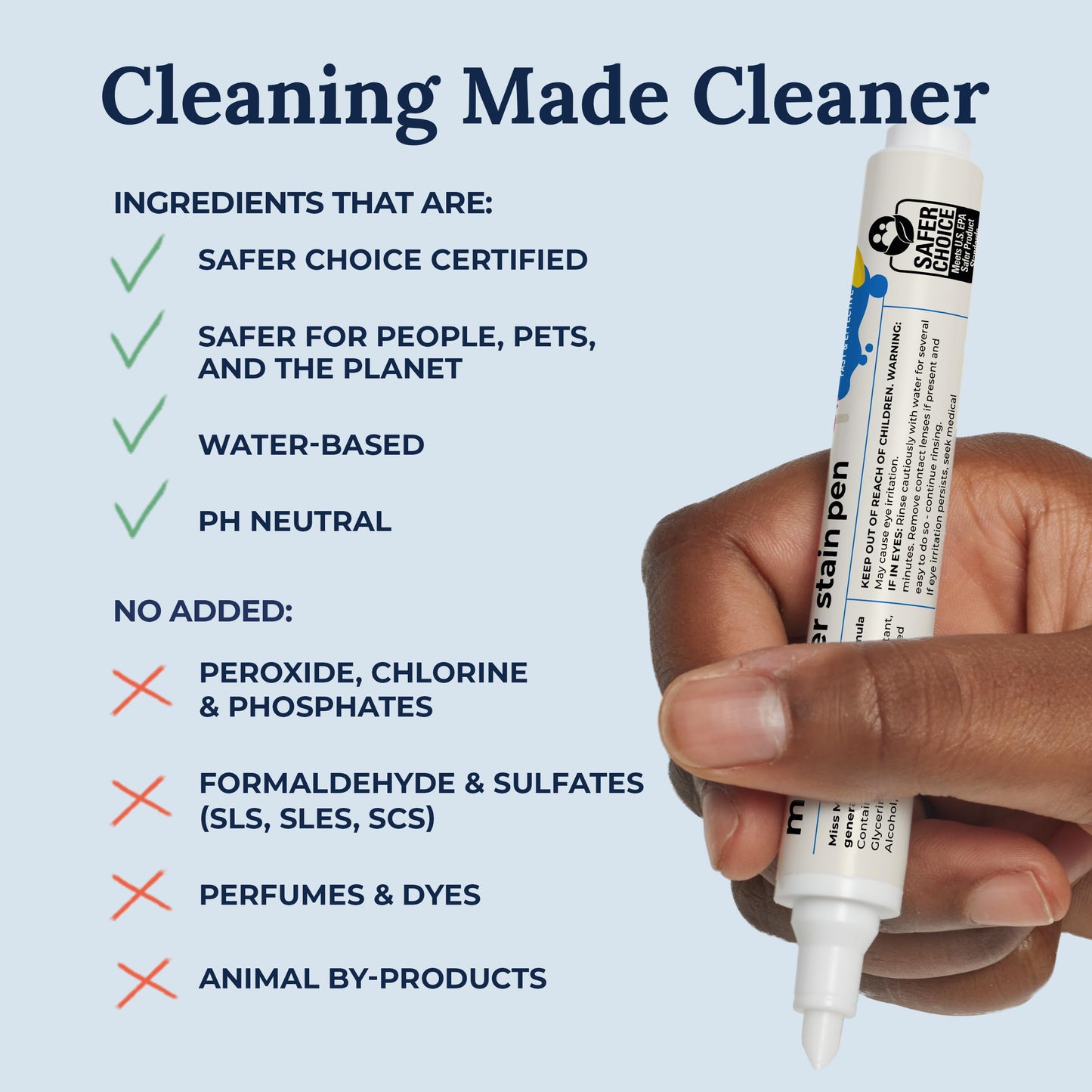 Miss Mouth's Messy Eater Stain Treater - 32oz Refill - Newborn & Baby Essentials - No Dry Cleaning Food, Grease, Coffee Off Laundry, Underwear, Fabric