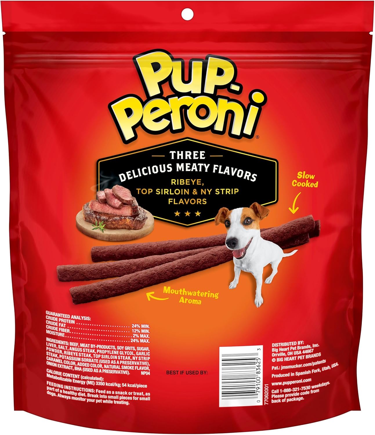 Pup-Peroni Dog Treats, Original Beef Flavor, 38 Ounce, Made with Real Beef