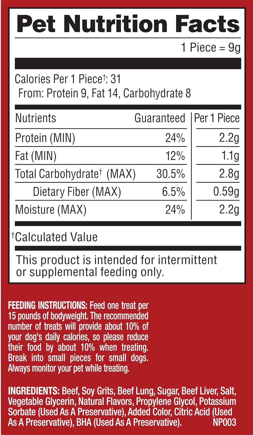 Pup-Peroni Dog Treats, Original Beef Flavor, 38 Ounce, Made with Real Beef