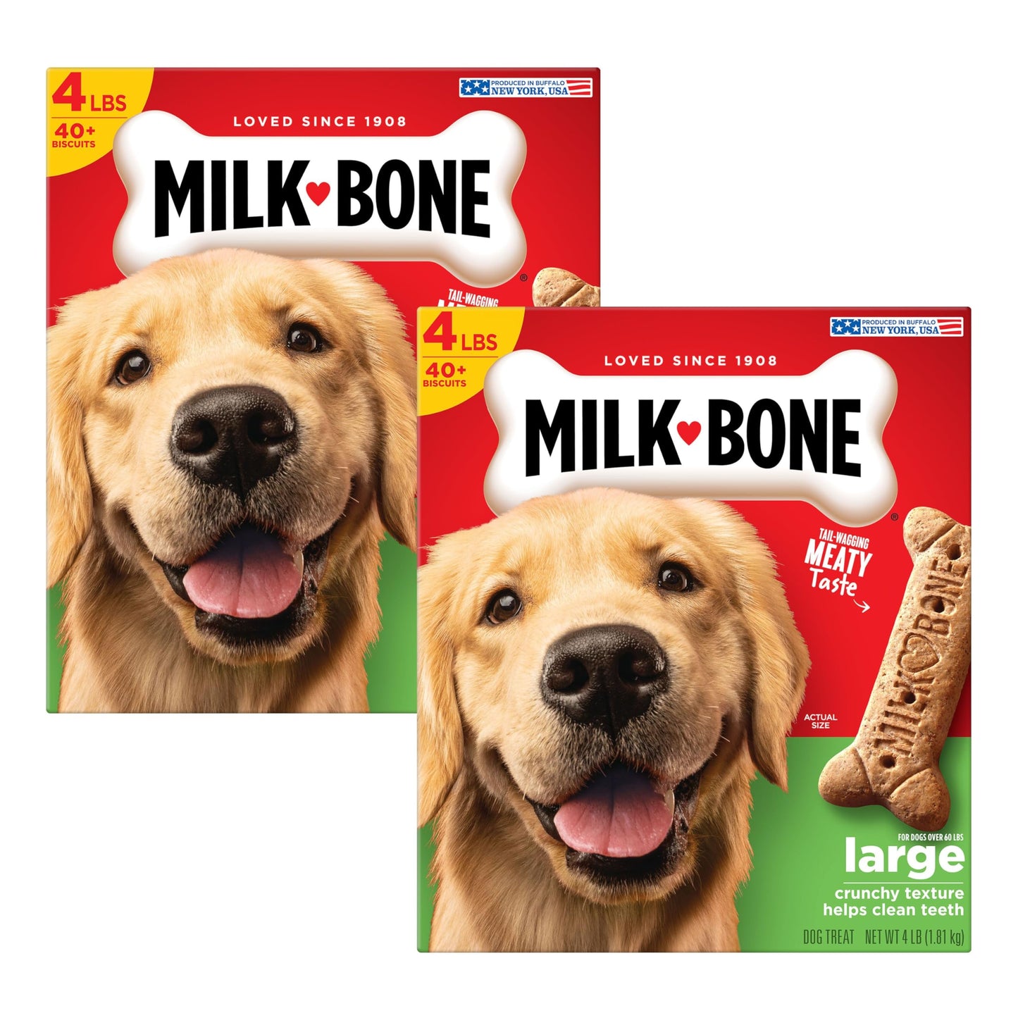 Milk-Bone Original Dog Treats Biscuits for Medium Dogs, 10 Pound