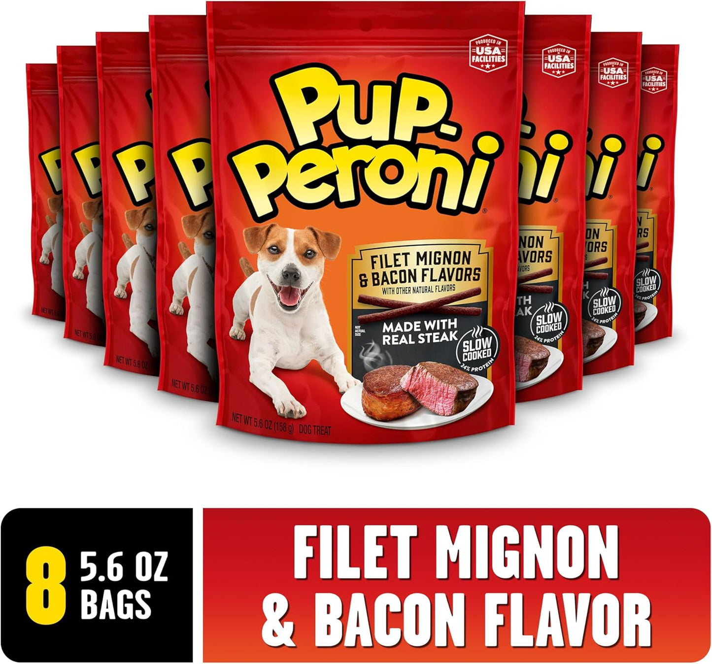 Pup-Peroni Dog Treats, Original Beef Flavor, 38 Ounce, Made with Real Beef