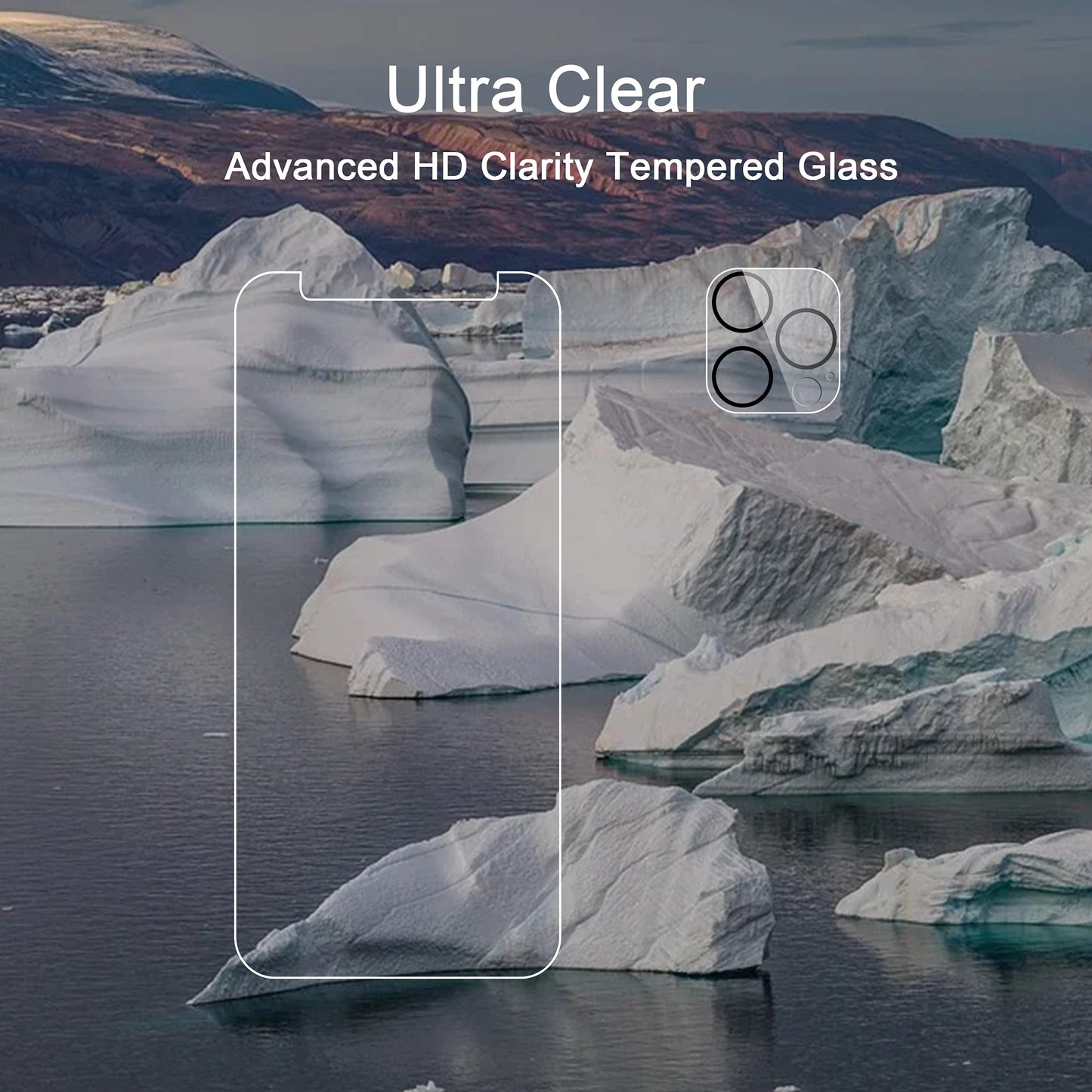 Ailun 3 Pack Screen Protector for iPhone 17 Pro Max [6.9 inch] + 3 Pack Camera Lens Protector with Installation Frame,Dynamic Island Compatible,Case Friendly[Not for iPhone 17/17 Pro/iPhone Air]