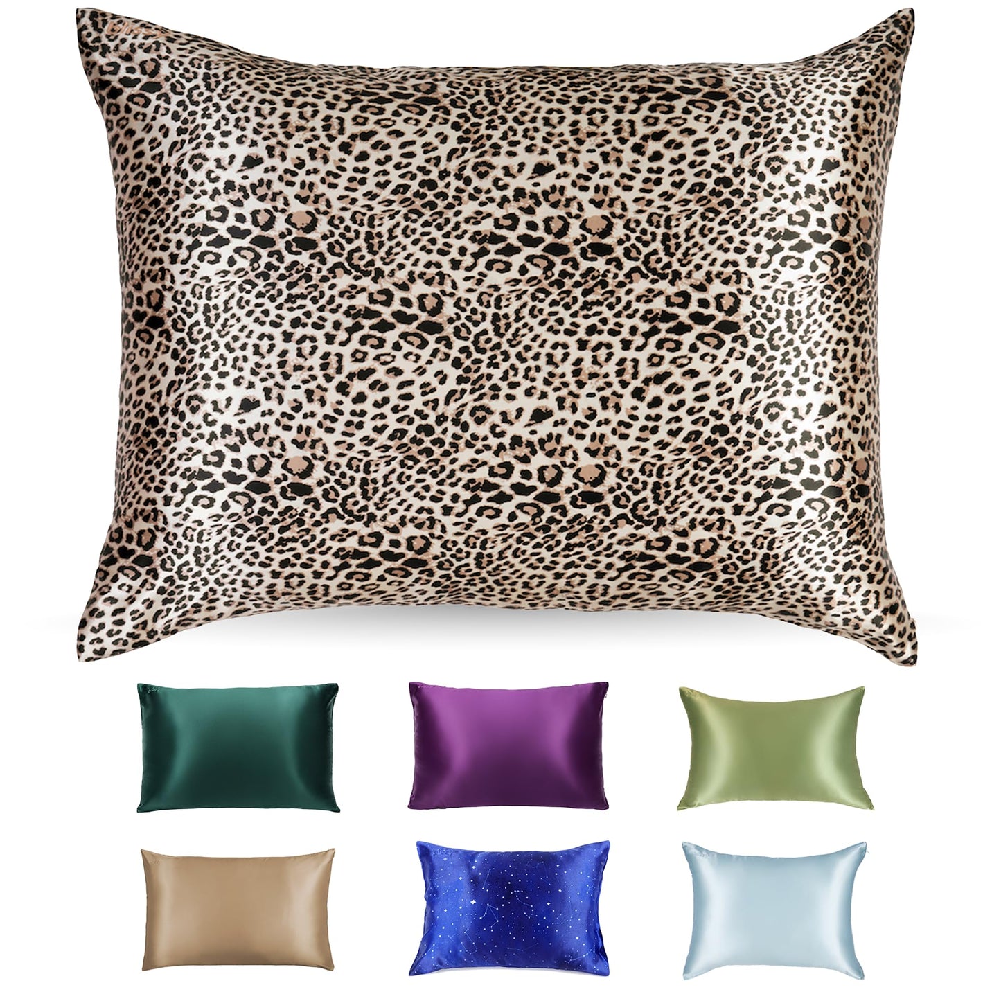 Blissy Silk Pillowcase - 100% Pure Mulberry Silk - 22 Momme 6A High-Grade Fibers - Silk Pillow Cover for Hair & Skin - Regular, Queen & King (Blissy White, Standard)