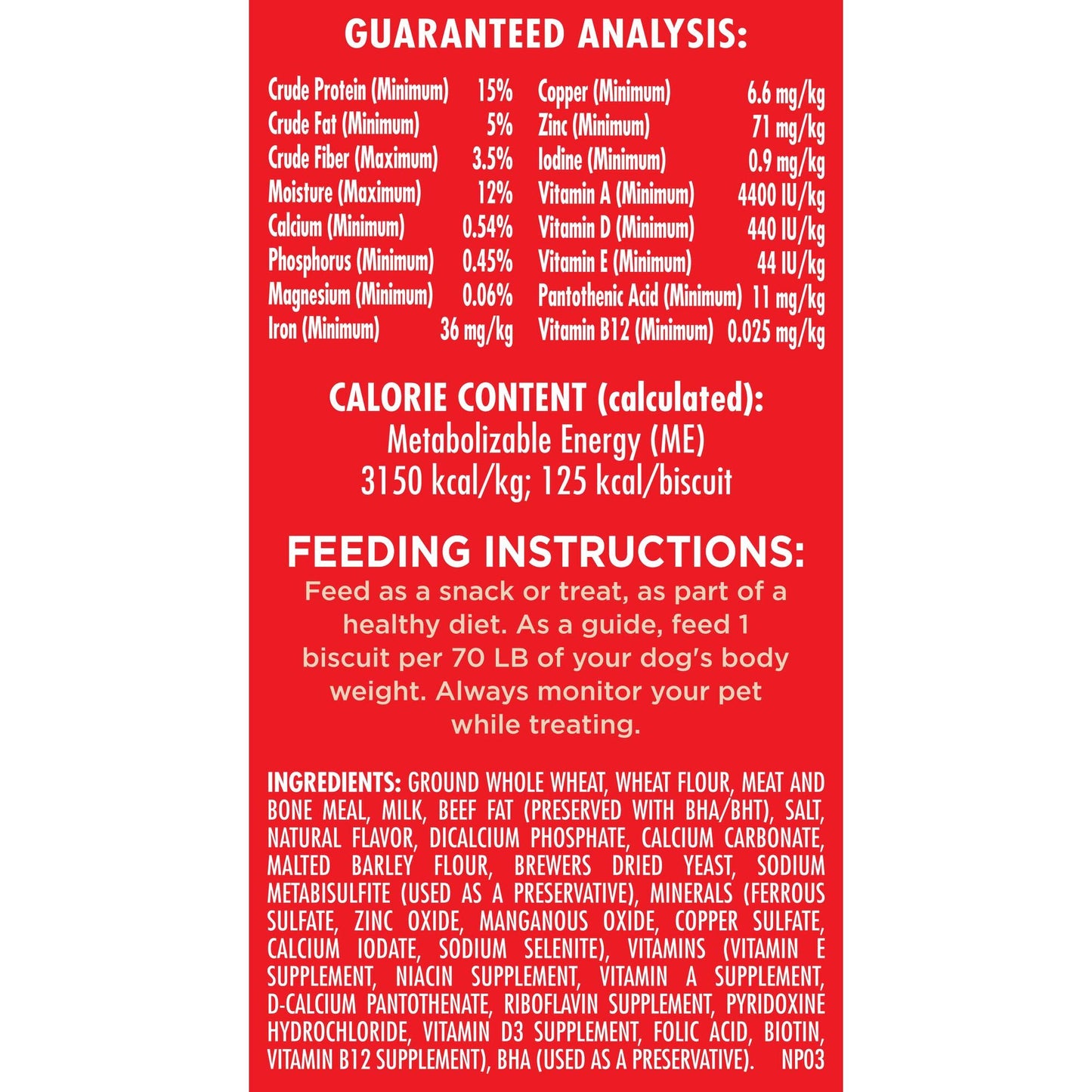 Milk-Bone Original Dog Treats Biscuits for Medium Dogs, 10 Pound