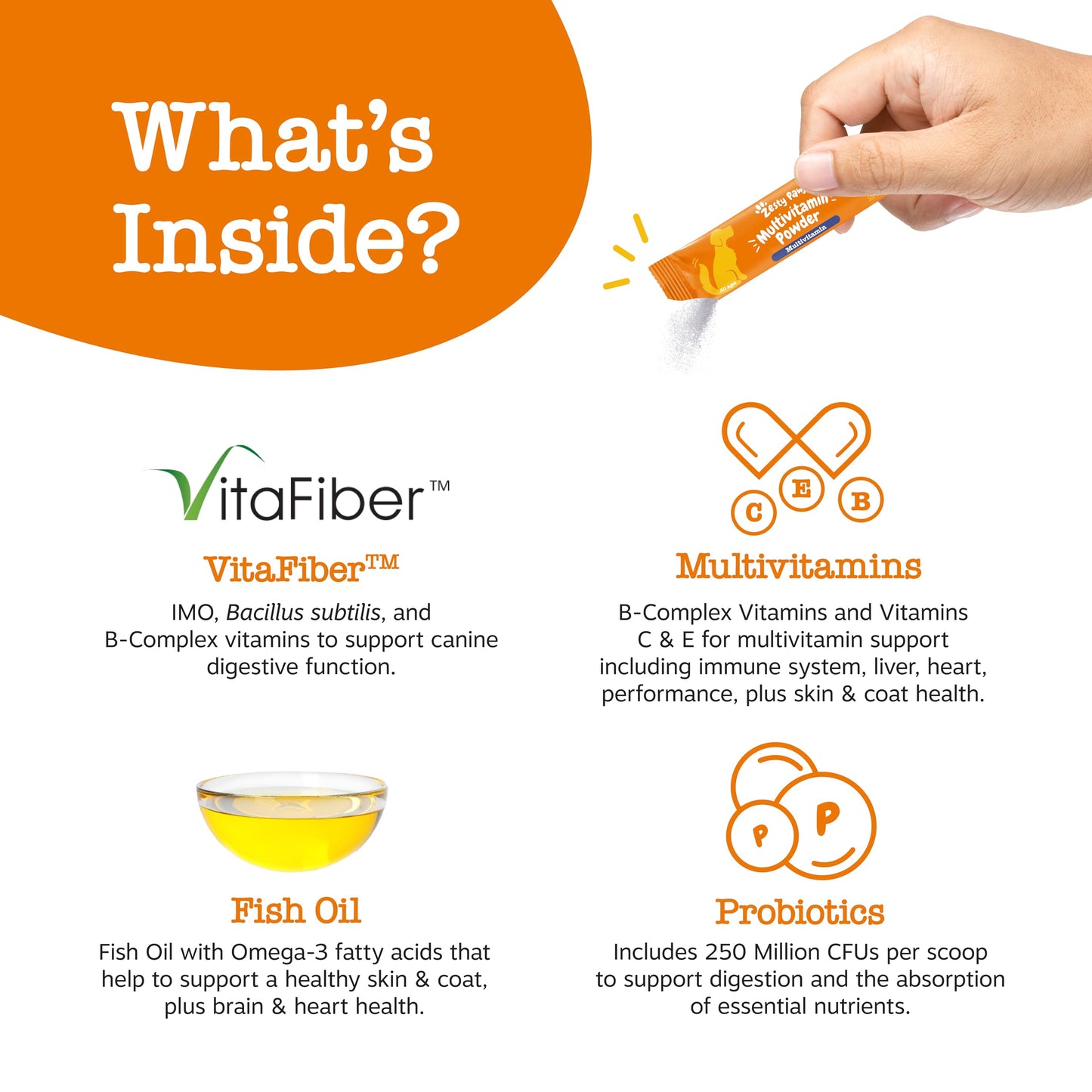 Zesty Paws Dog Multivitamin, Chewable Dog Vitamins and Supplements for Hip & Joints, Skin & Coat, Omega 3 Fish Oil for Dogs- Senior & Puppy Multivitamin- Chicken- 90ct