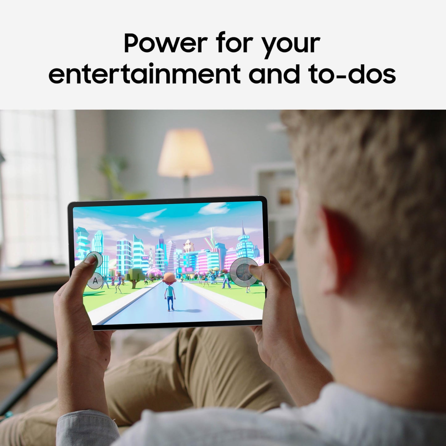 SAMSUNG Galaxy Tab S10 FE 128GB WiFi Android Tablet, Large Display, Long Battery Life, Exynos 1580 Processor, IP68 Water-Resistant, 90 Hz Refresh, S Pen for Note-Taking, US Version, Blue