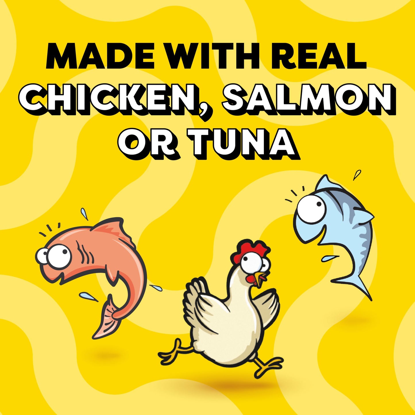 Temptations Creamy Puree Variety Pack of Squeezable Cat Treats, 0.42 oz. Tubes, 24 Count