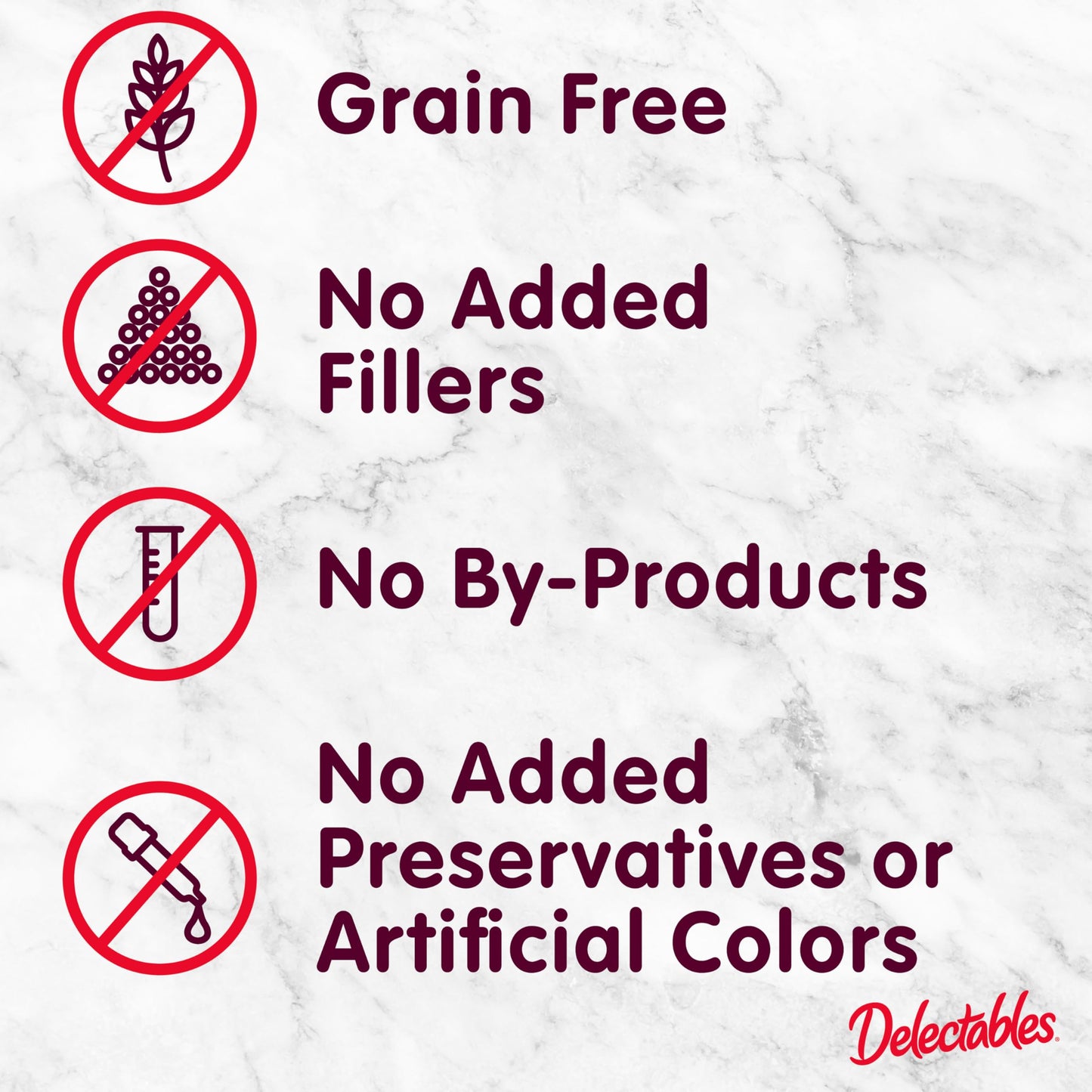 Delectables Squeeze Up Variety Pack, Creamy Squeezable Puree, Lickable Wet Cat Treats, Grain Free, No Added Fillers, No By-Products, No Added Preservatives, 0.5 Ounces Tube, 24 Tubes Total