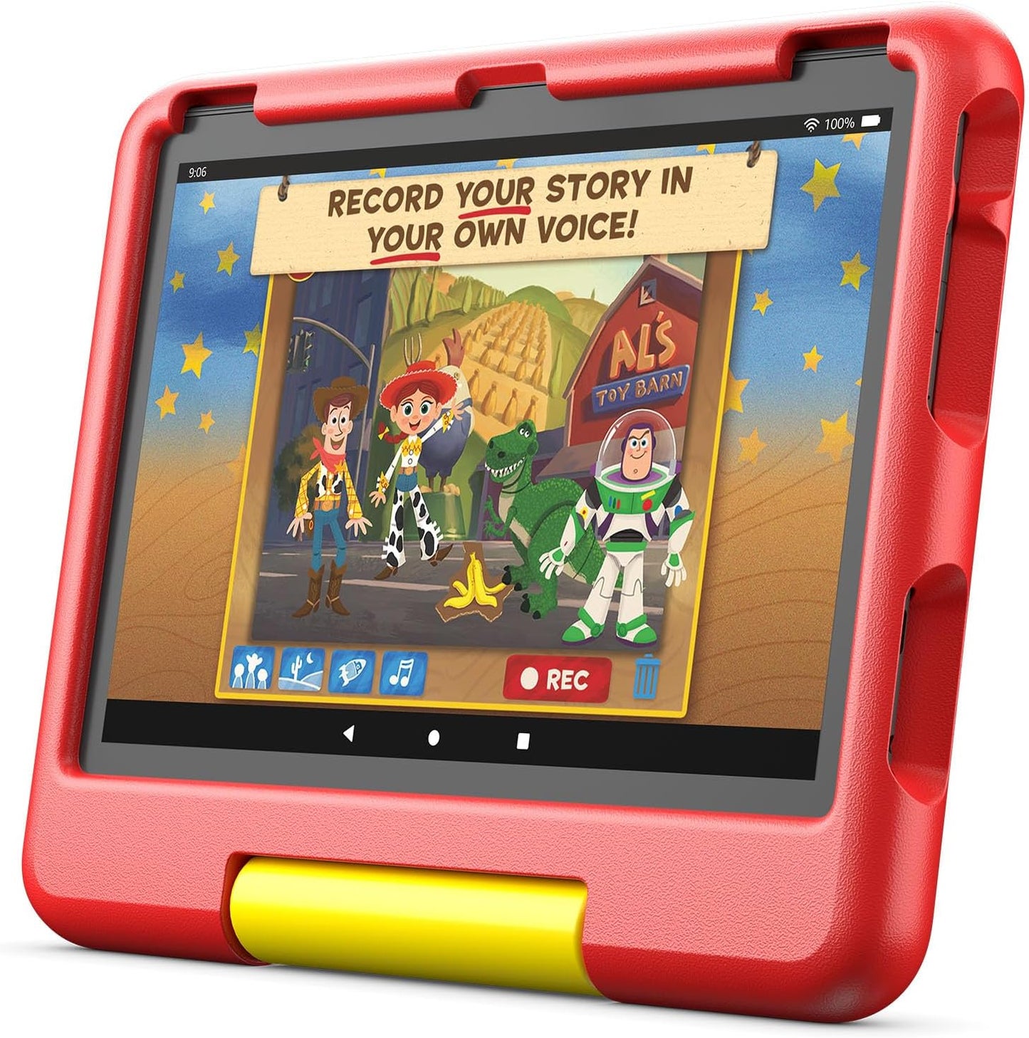 Amazon Fire HD 10 Kids tablet (newest model) ages 3-7 | Bright 10.1" HD screen with included ad-free and exclusive content, robust parental controls, 13-hr battery, 32 GB, Blue