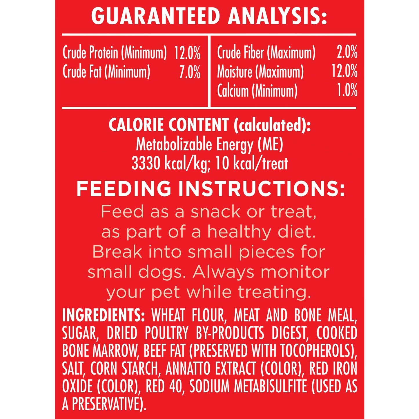 Milk-Bone MaroSnacks Small Dog Treats With Bone Marrow, 40 Ounce Container