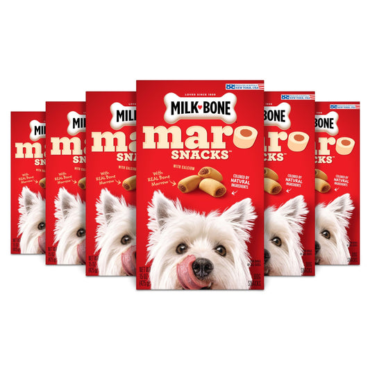 Milk-Bone MaroSnacks Small Dog Treats With Bone Marrow, 40 Ounce Container