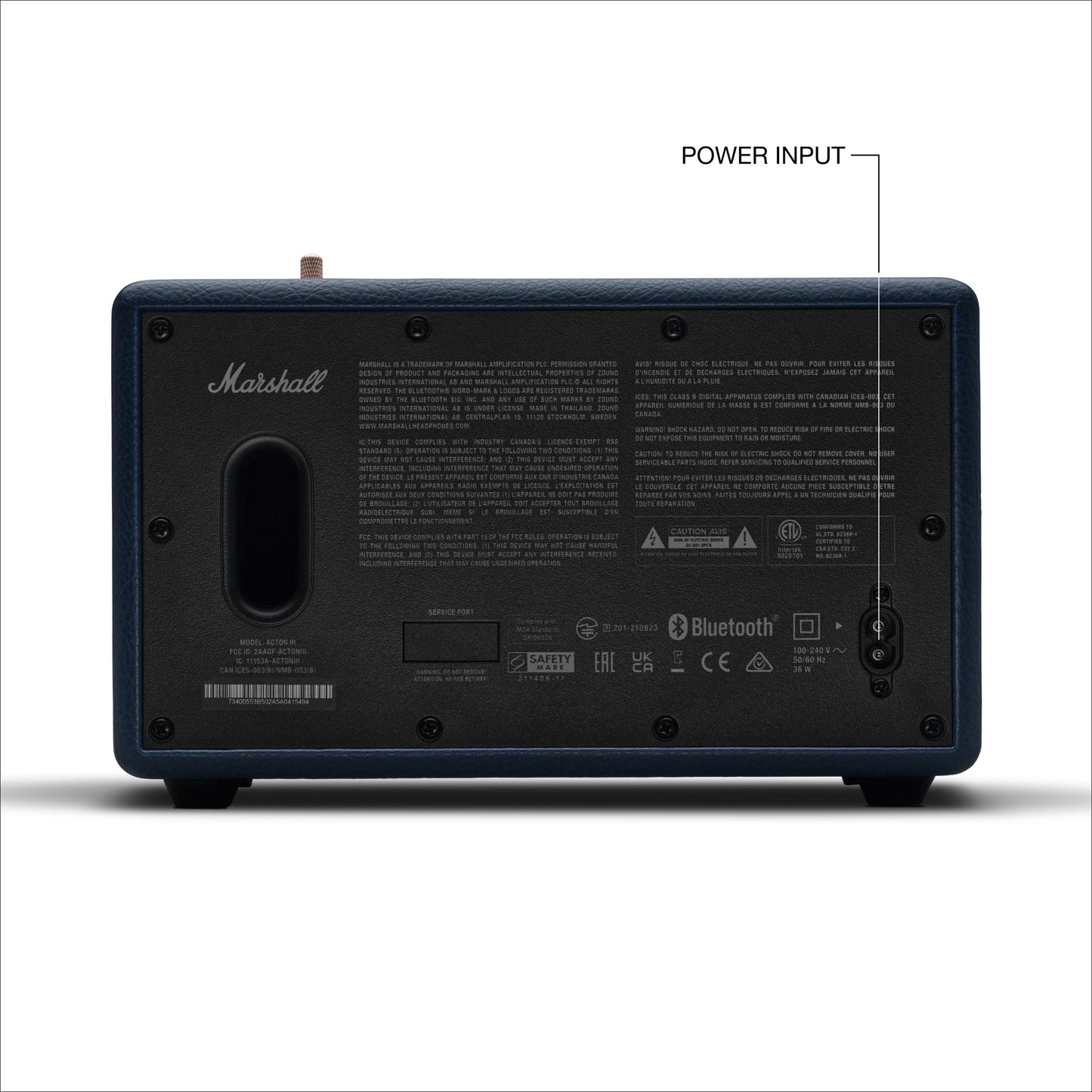Marshall Acton III Bluetooth Home Speaker, Black
