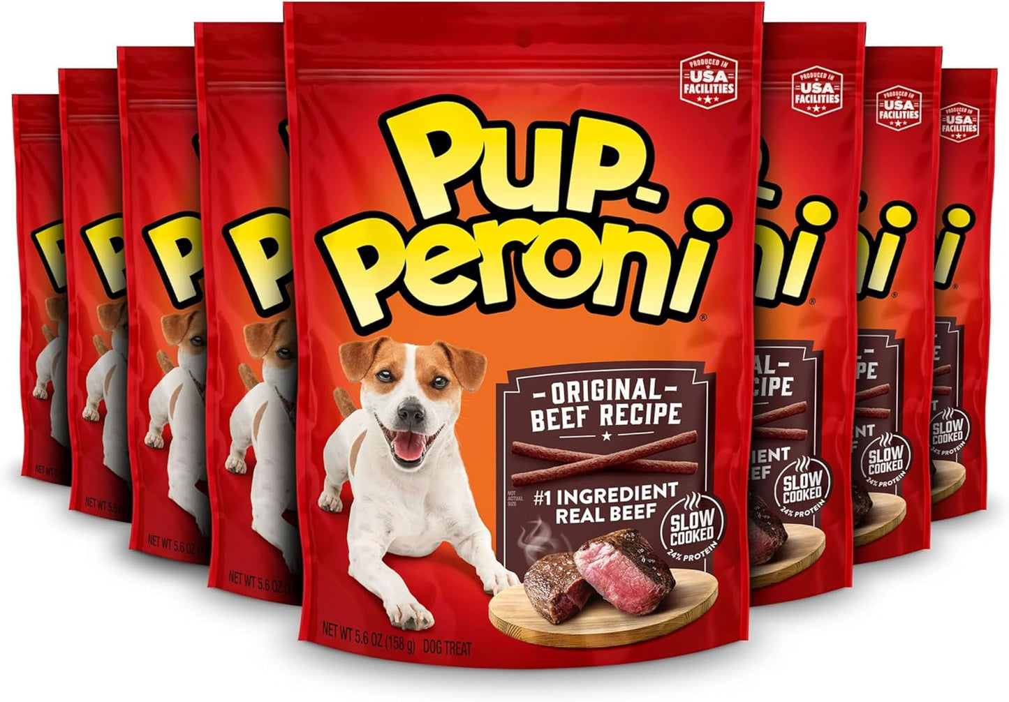 Pup-Peroni Dog Treats, Original Beef Flavor, 38 Ounce, Made with Real Beef