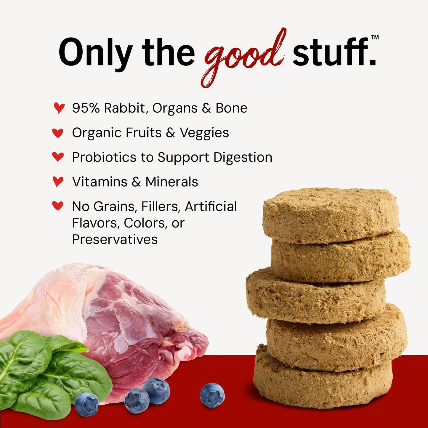 Stella & Chewy's Freeze-Dried Raw Dinner Patties - Dandy Lamb Recipe - High Protein Grain-Free Puppy & Dog Food - Perfect For Picky Eaters - 5.5 oz