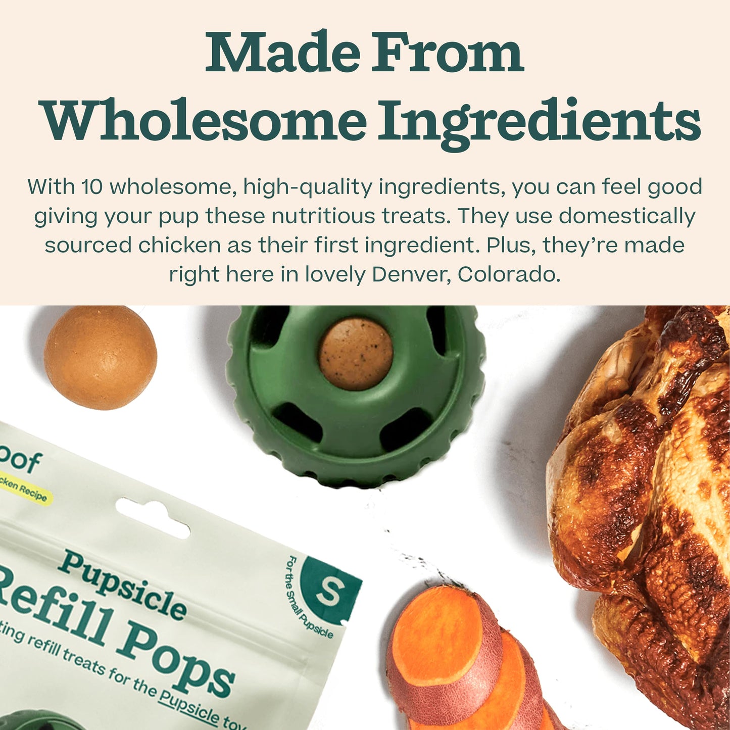 Woof Pupsicle Pops - Premade Long Lasting Dog Pupsicle Pop Treats