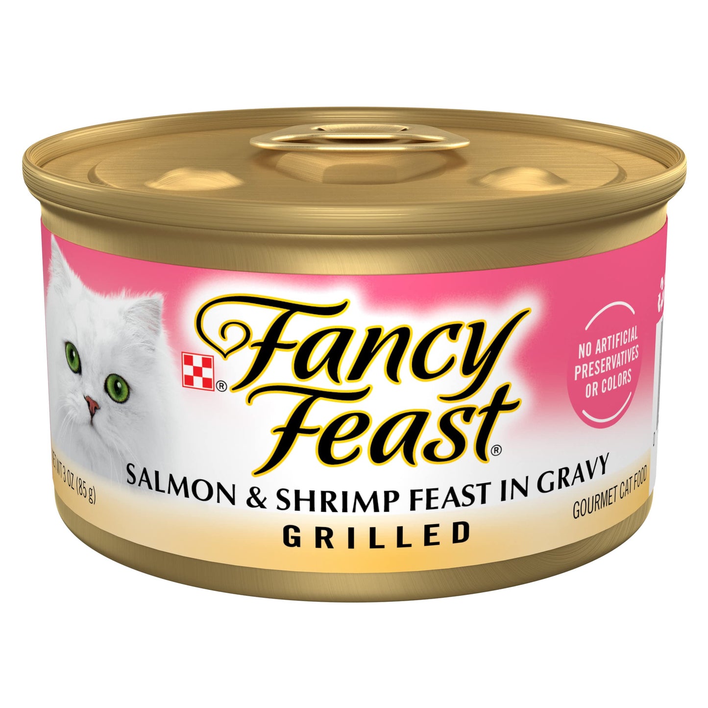 Fancy Feast Poultry and Beef Feast Classic Pate Collection Grain Free Wet Cat Food Variety Pack - (Pack of 30) 3 oz. Cans