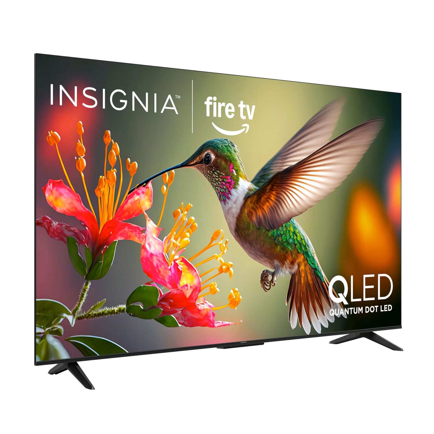 INSIGNIA 75-inch Class QF Series LED 4K UHD QLED Smart Fire TV with Alexa Voice Remote (NS75-UQFL26)