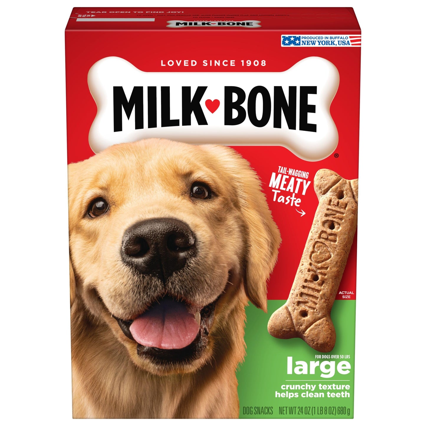 Milk-Bone Original Dog Treats Biscuits for Medium Dogs, 10 Pound