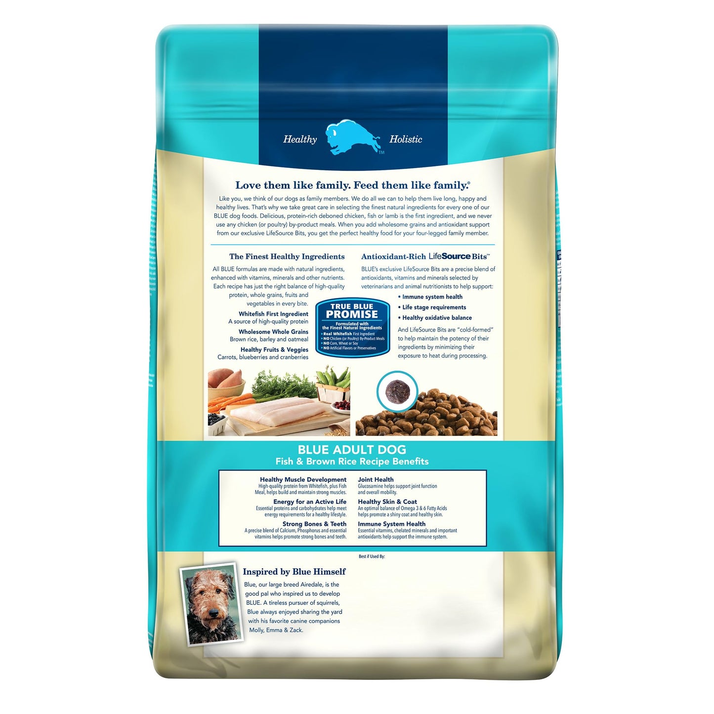 Blue Buffalo Life Protection Formula Natural Adult Small Breed Dry Dog Food, Chicken and Brown Rice 5-lb Trial Size Bag