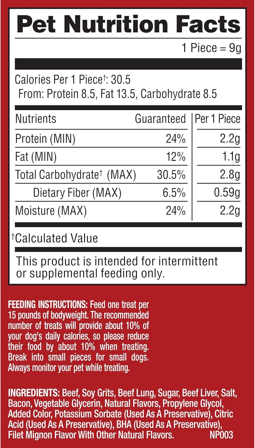 Pup-Peroni Dog Treats, Original Beef Flavor, 38 Ounce, Made with Real Beef