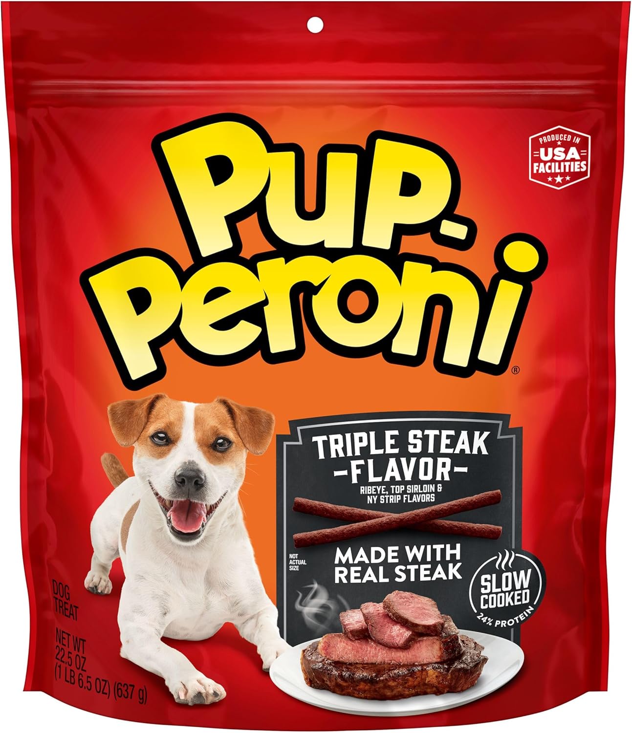Pup-Peroni Dog Treats, Original Beef Flavor, 38 Ounce, Made with Real Beef