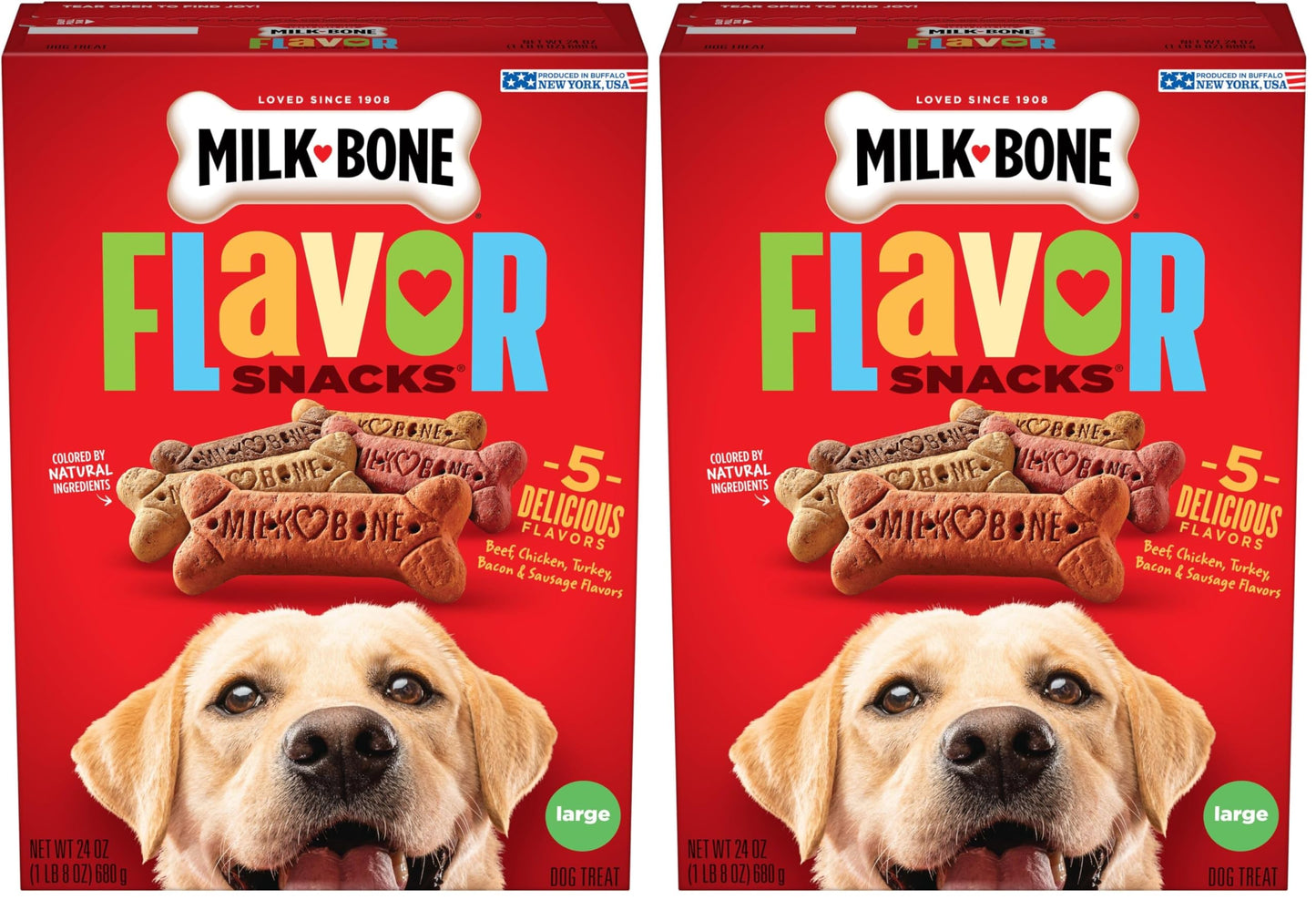 Milk-Bone Mini's Flavor Snacks Dog Treats, 36 Ounce