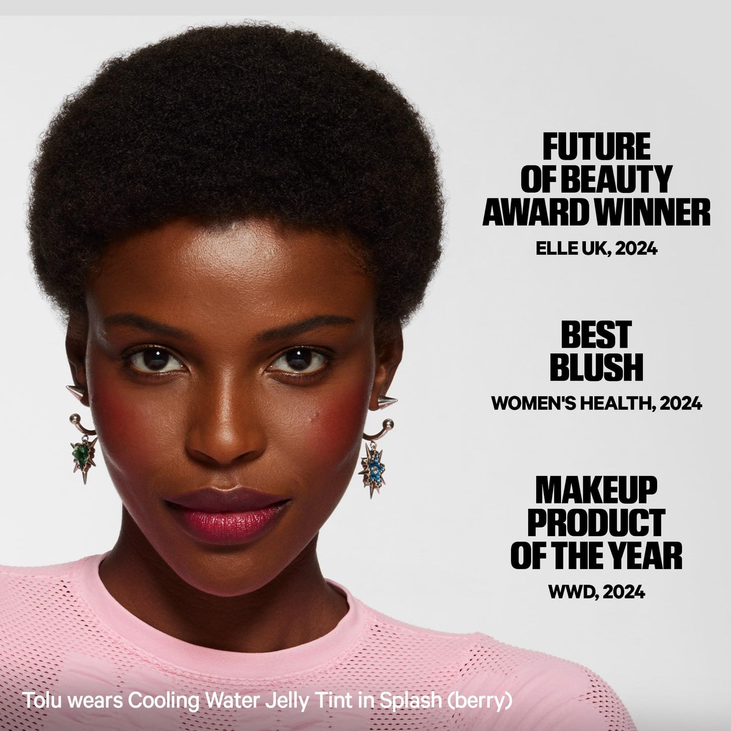 Milk Makeup Cooling Water Jelly Tint – Long-Lasting Sheer Lip + Cheek Stain with Firming Vegan Collagen + Hydrating Aloe – Transfer Proof, Buildable Lip Tint + Blush