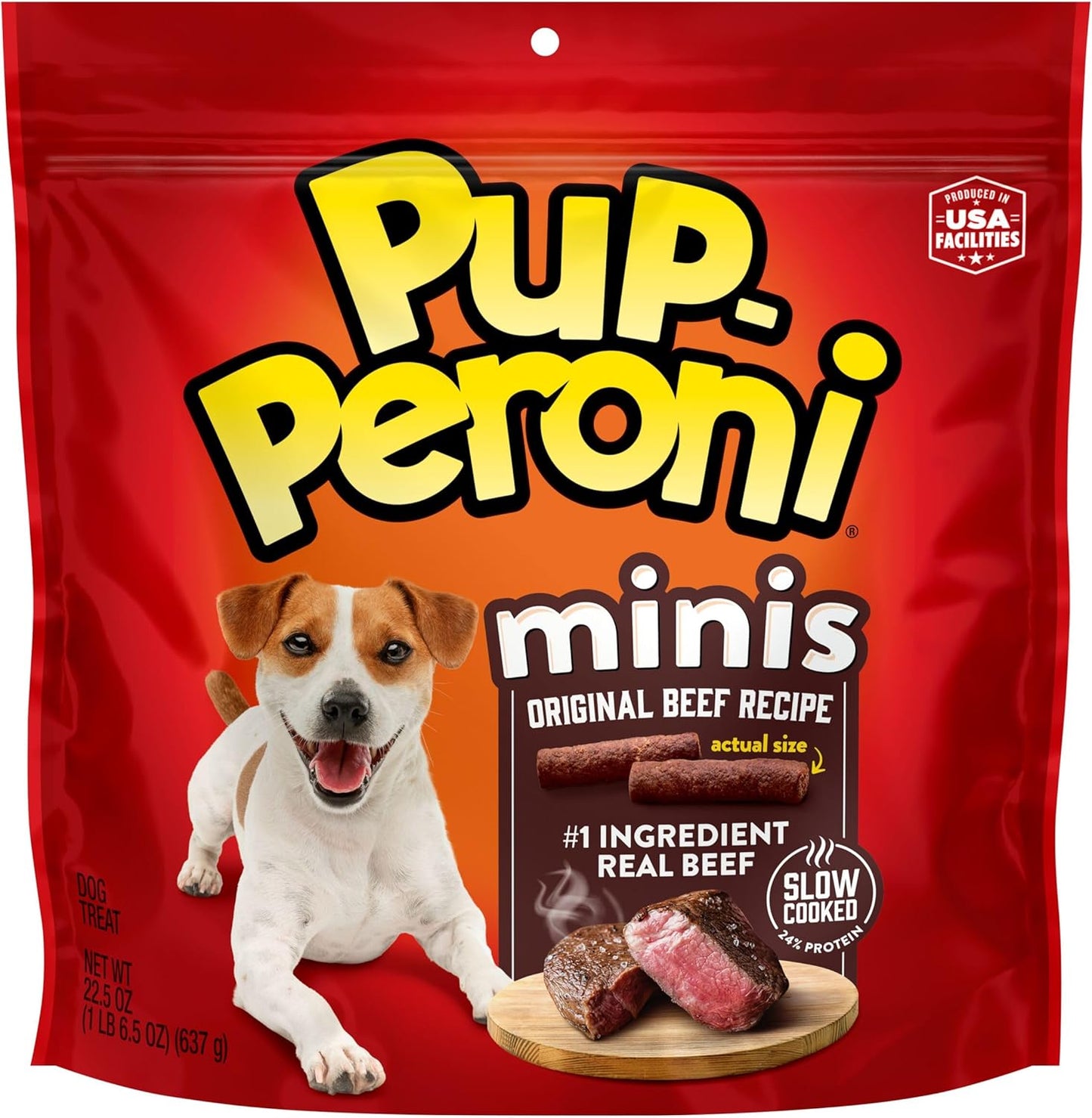Pup-Peroni Dog Treats, Original Beef Flavor, 38 Ounce, Made with Real Beef