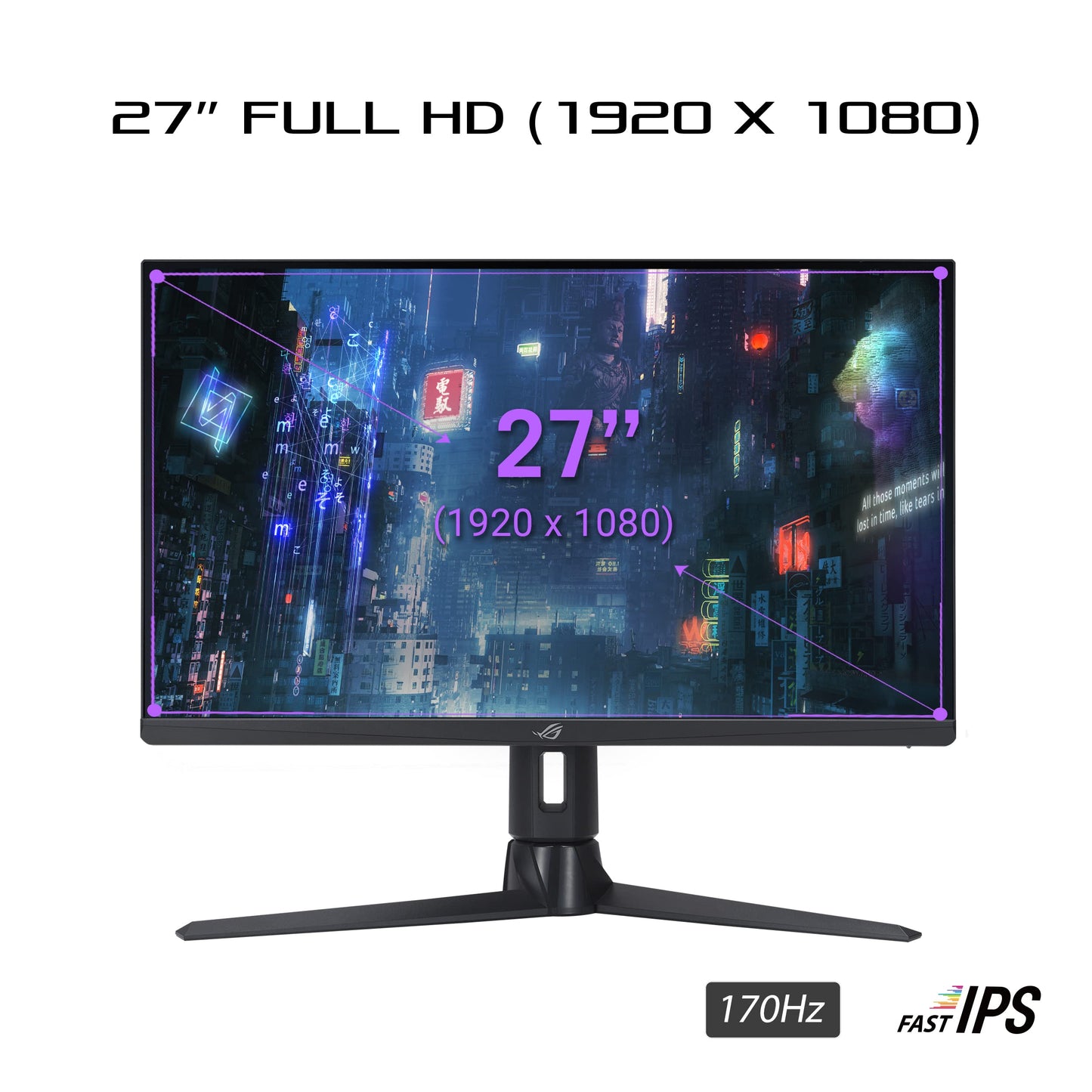 ASUS ROG Swift 32” 4K OLED Gaming Monitor (PG32UCDM) - UHD (3840 x 2160), QD-OLED, 240Hz, 0.03ms, G-SYNC Compatible, Custom Heatsink, Graphene Film, 99% DCI-P3, True 10-bit, 90W USB-C