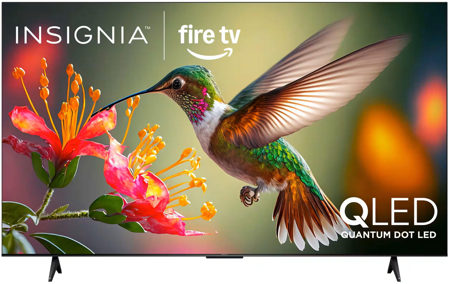 INSIGNIA 75-inch Class QF Series LED 4K UHD QLED Smart Fire TV with Alexa Voice Remote (NS75-UQFL26)