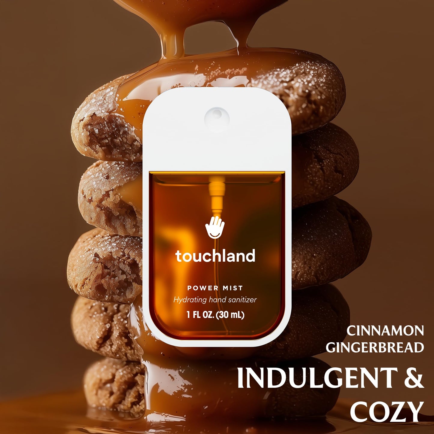 Touchland Special Edition Confetti Cake Mist + Frosted Sparkle Case Set, Scented & Stylish Hydrating Hand Sanitizer Spray Bundle, Travel Size, Dye Free, Amazon Exclusive