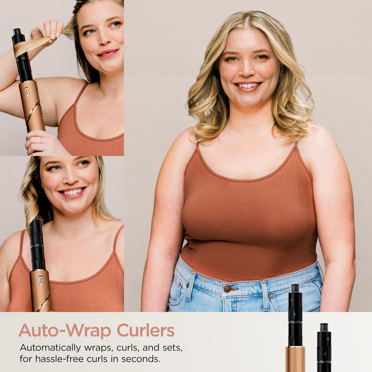 Shark FlexStyle Air Styling & Drying System, Powerful Hair Dryer Brush & Multi-Styler with Auto-Wrap Curlers, Diffuser, Paddle Brush, Round Brush, Concentrator Attachment, Black Cherry, HD457CR