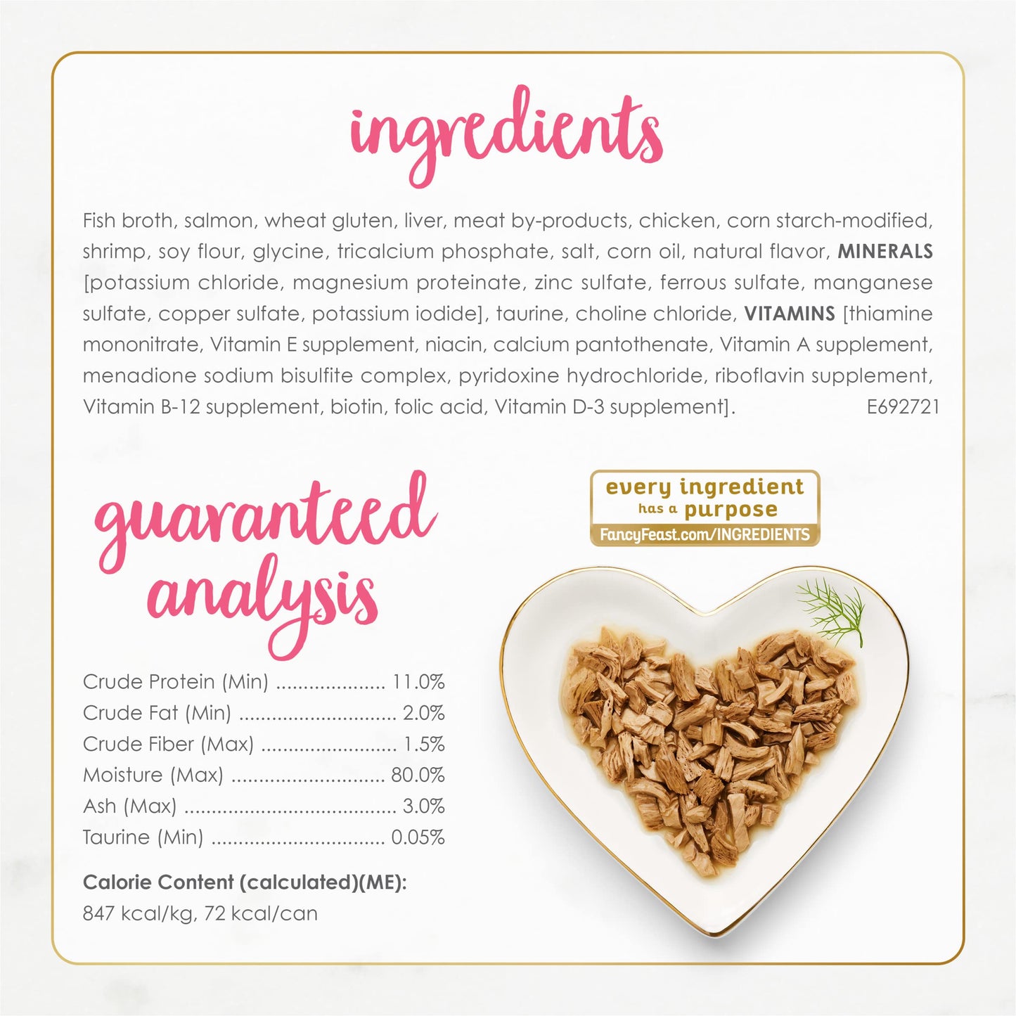 Fancy Feast Poultry and Beef Feast Classic Pate Collection Grain Free Wet Cat Food Variety Pack - (Pack of 30) 3 oz. Cans