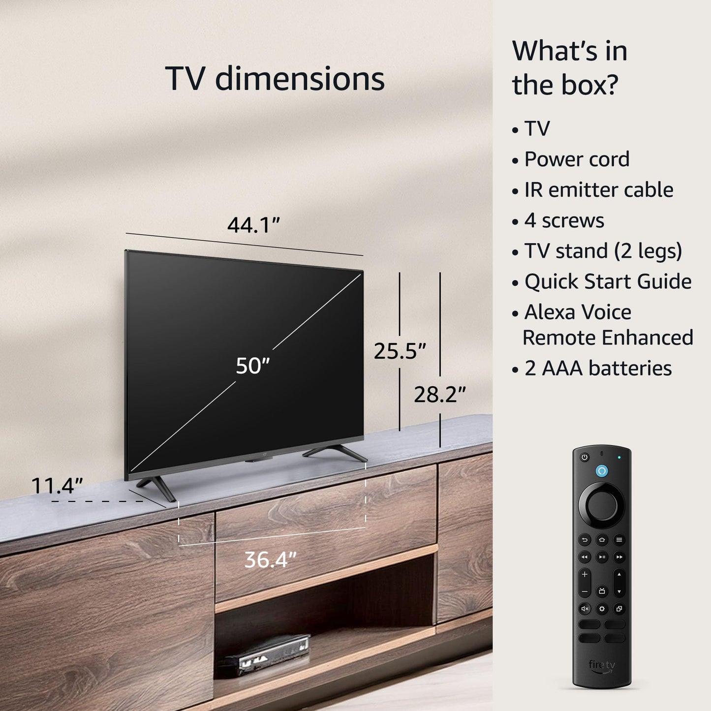 Amazon Fire TV 75" Omni Series, 4K UHD smart TV with Dolby Vision, hands-free with Alexa