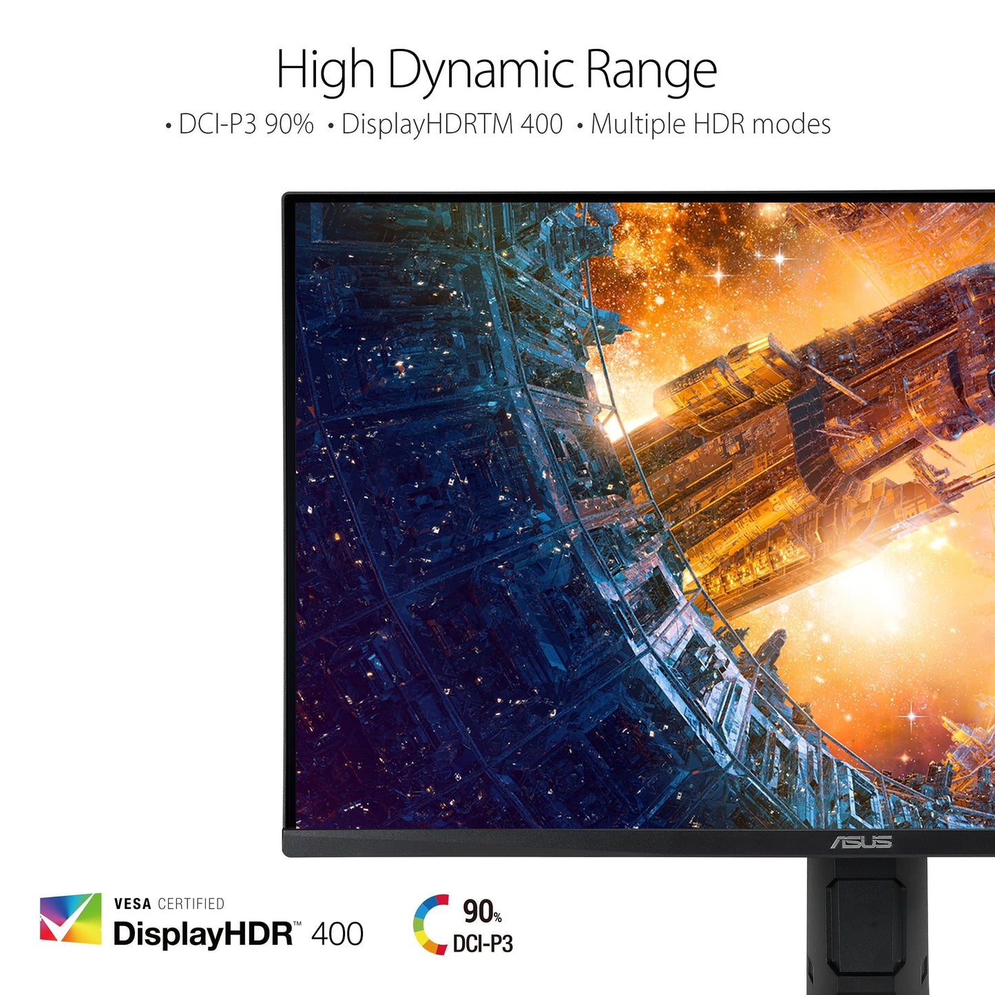 ASUS ROG Strix 32” 4K OLED Gaming Monitor (XG32UCWG) - TrueBlack Glossy OLED, Dual Mode (4K@165Hz, FHD@330Hz), 0.03ms, G-SYNC Compatible, Neo Proximity Sensor, USB-C, HDMI 2.1, 3 yr Warranty