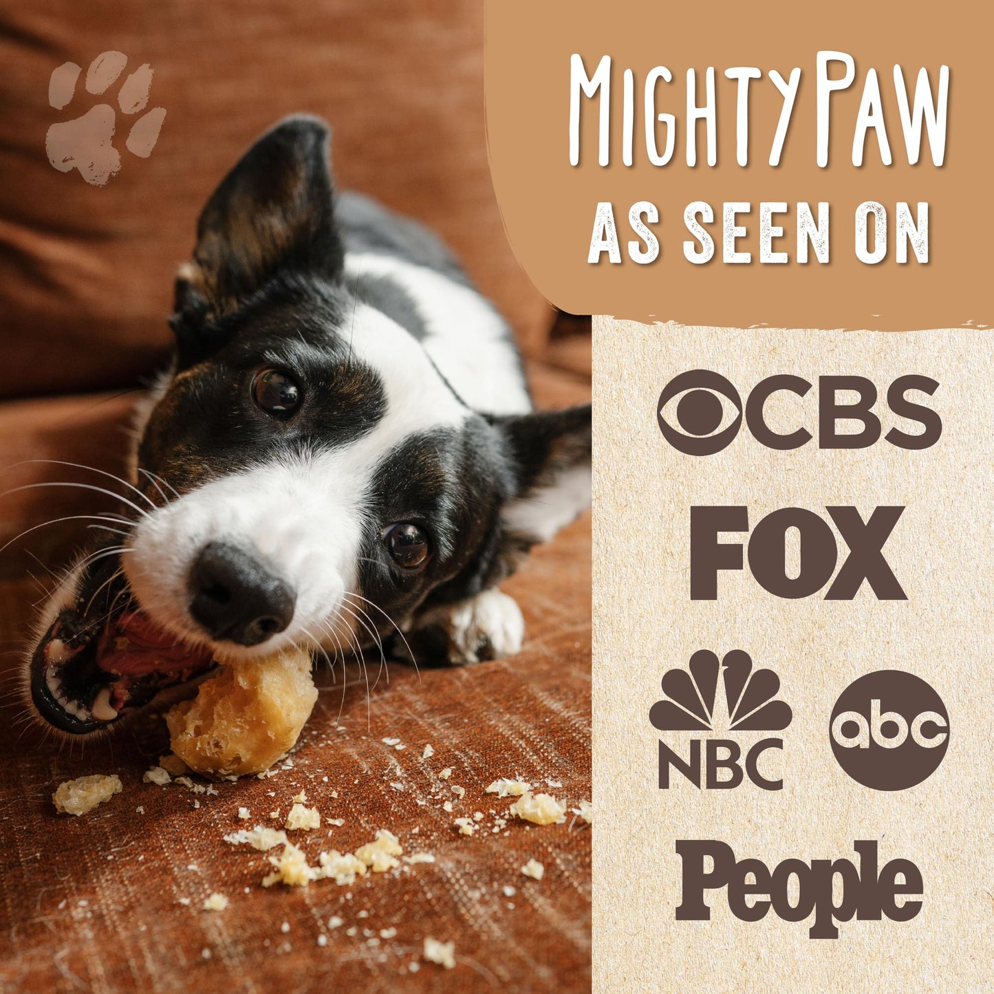 Mighty Paw Yak Cheese Dog Chews – All-Natural Long Lasting Hard Chew for Aggressive Chewers – High Protein, Odor-Free Dog Treat – 3 Ingredient Natural Yak Chews for Large Dogs – (4 Pack)