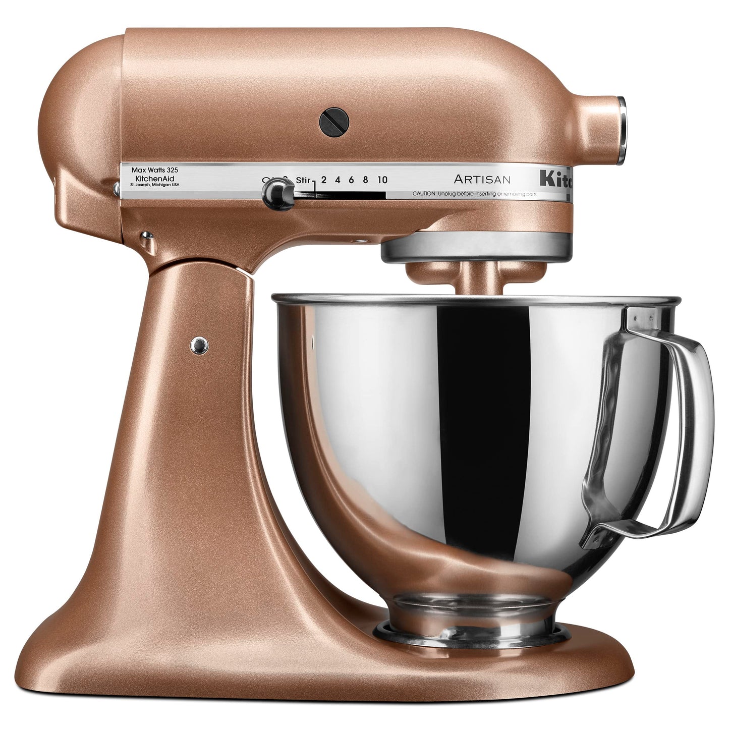 KitchenAid Artisan Series 5 Quart Tilt Head Stand Mixer with Pouring Shield KSM150PS, Dried Rose
