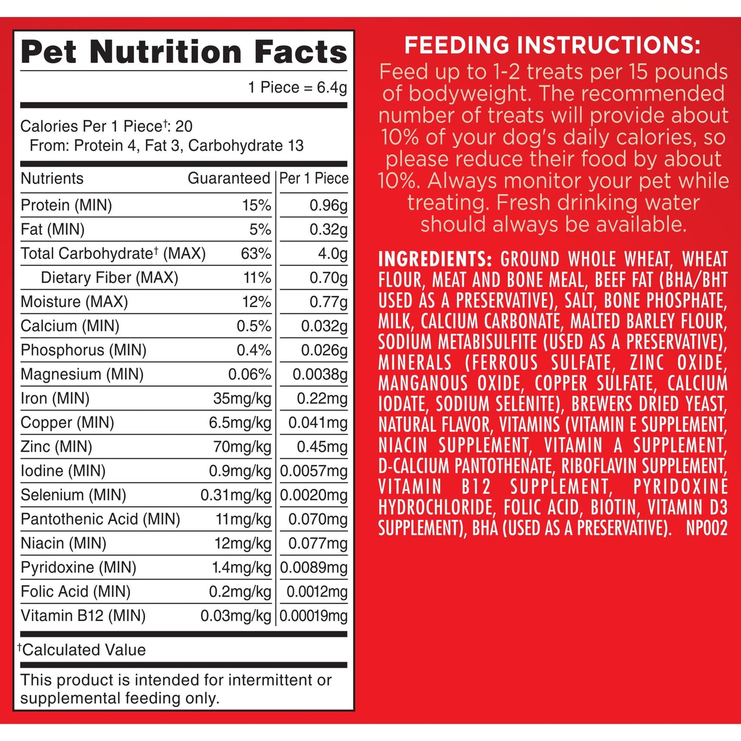 Milk-Bone Original Dog Treats Biscuits for Medium Dogs, 10 Pound