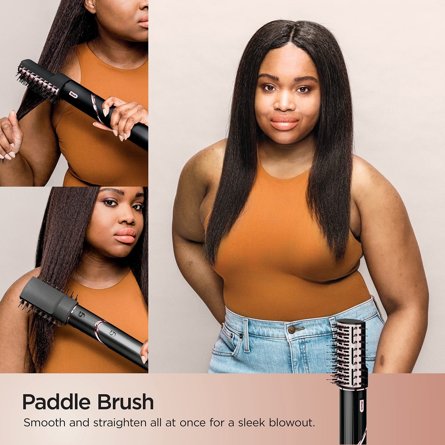 Shark FlexStyle Air Styling & Drying System, Powerful Hair Dryer Brush & Multi-Styler with Auto-Wrap Curlers, Diffuser, Paddle Brush, Round Brush, Concentrator Attachment, Black Cherry, HD457CR