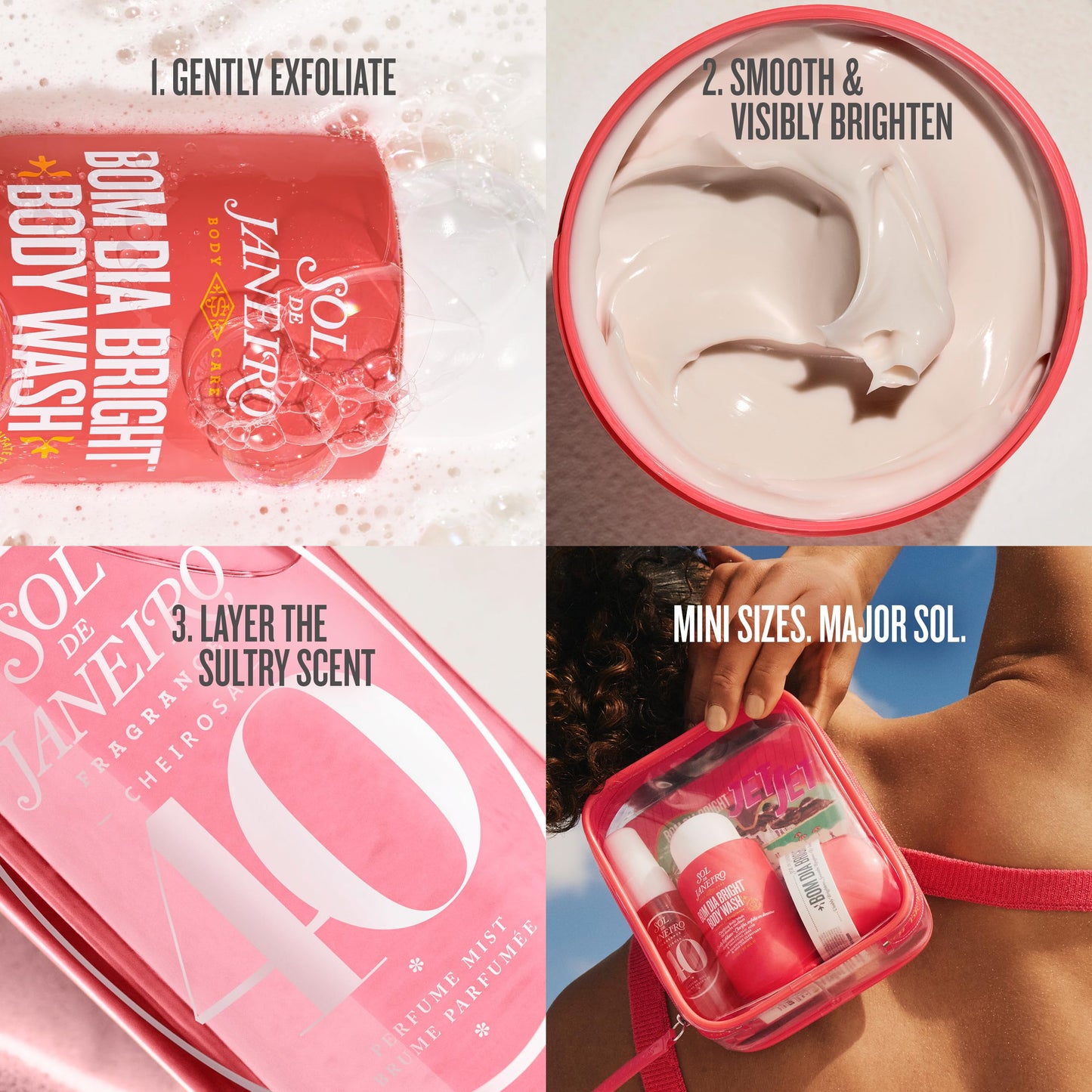 SOL DE JANEIRO Jet Set | Travel Shower Kit
