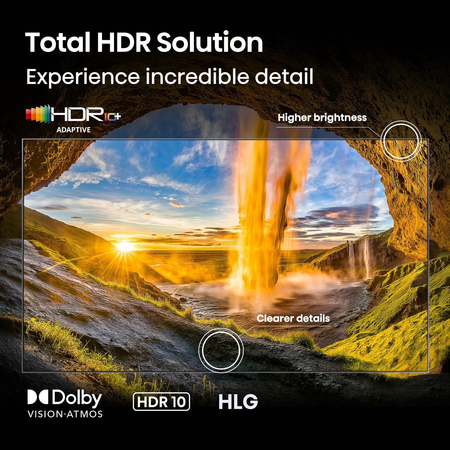 Hisense 75" E6 Cinema Series QLED 4K UHD Smart Fire TV (75E6QF, 2025 Model) - QLED, AI Light Sensor, Dolby Vision · Atmos, Voice Remote with Alexa, Motion Rate 120, HDR 10+ Adaptive, Game Mode Plus