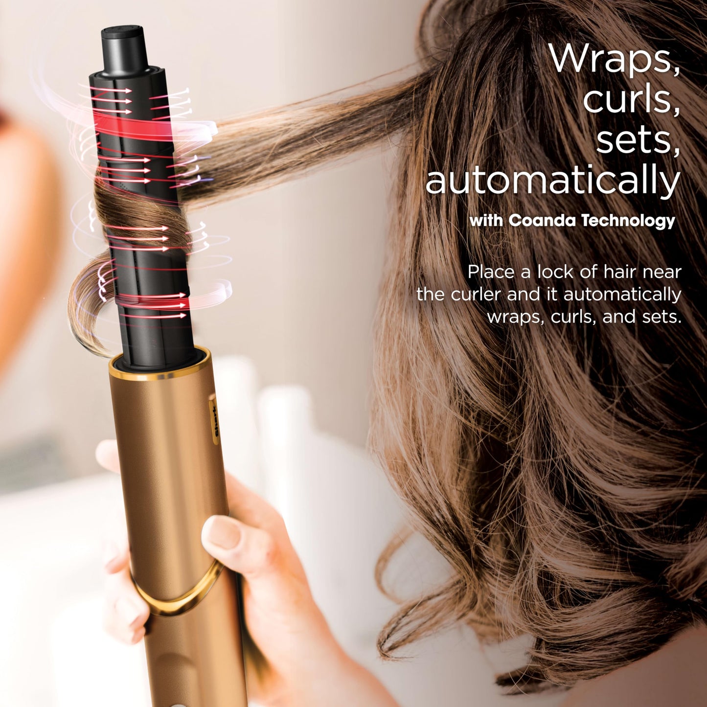 Shark FlexStyle Air Styling & Drying System, Powerful Hair Dryer Brush & Multi-Styler with Auto-Wrap Curlers, Diffuser, Paddle Brush, Round Brush, Concentrator Attachment, Black Cherry, HD457CR