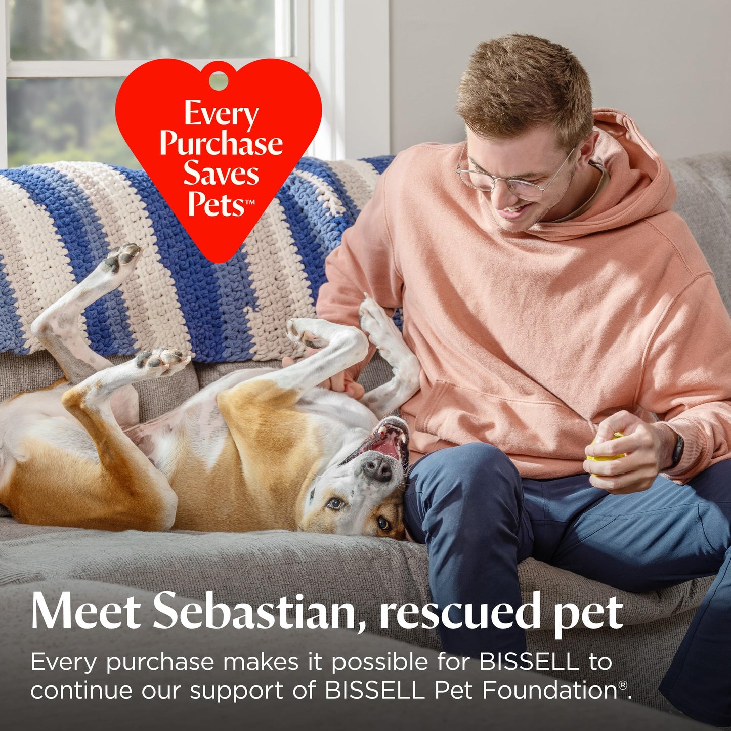 Bissell PowerClean FurFinder 200W Self-Standing Cordless Vacuum w/Tangle Free Brush Roll, Strong Suction, Removeable Battery, Wall Mount, Upholstery Tool & Bright Headlights