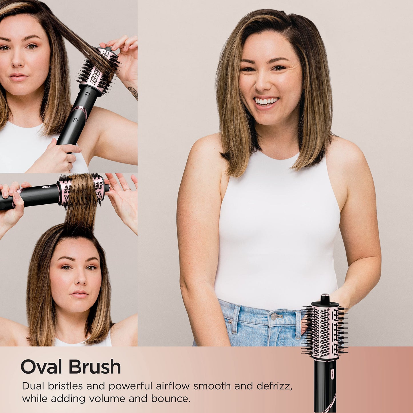 Shark FlexStyle Air Styling & Drying System, Powerful Hair Dryer Brush & Multi-Styler with Auto-Wrap Curlers, Diffuser, Paddle Brush, Round Brush, Concentrator Attachment, Black Cherry, HD457CR