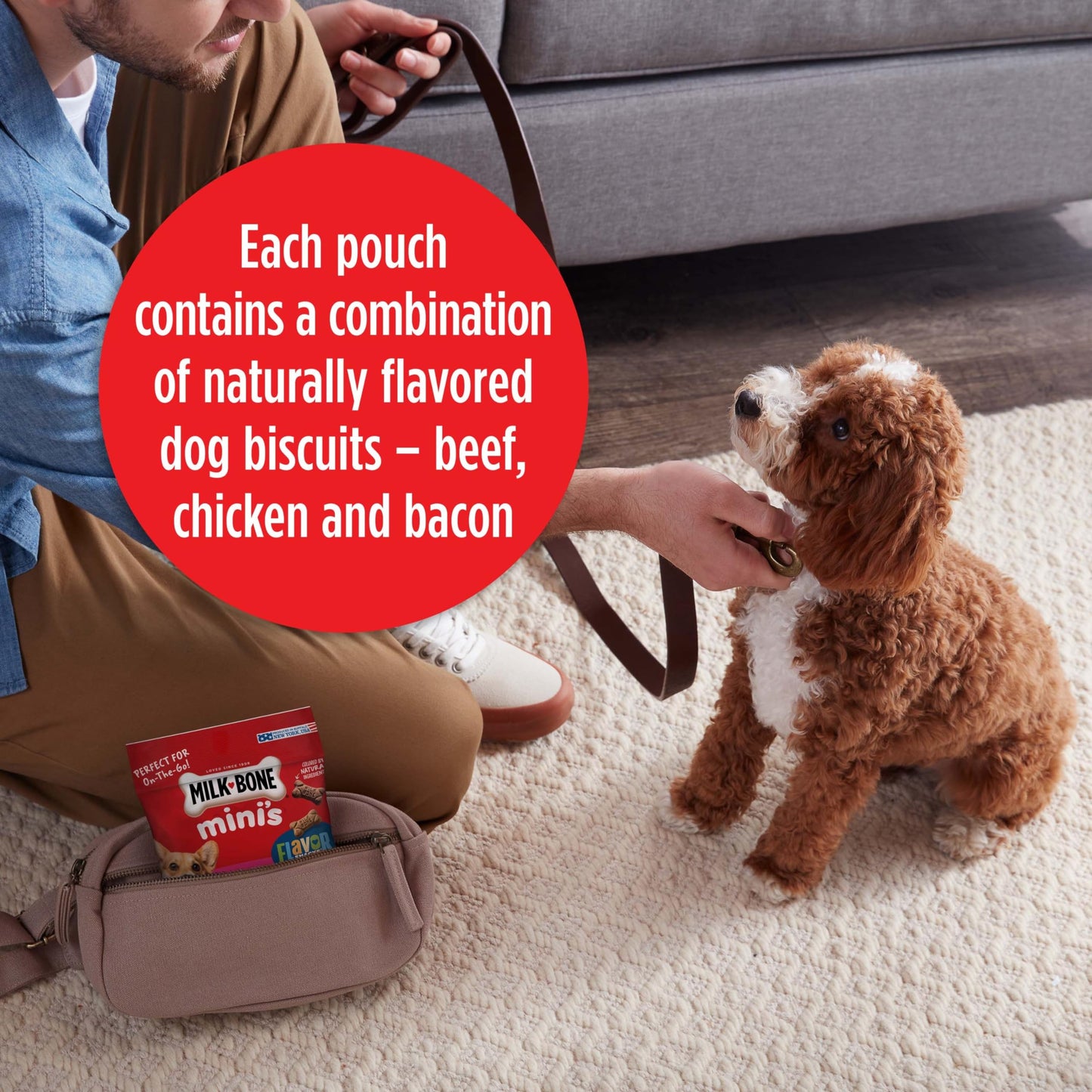 Milk-Bone Mini's Flavor Snacks Dog Treats, 36 Ounce