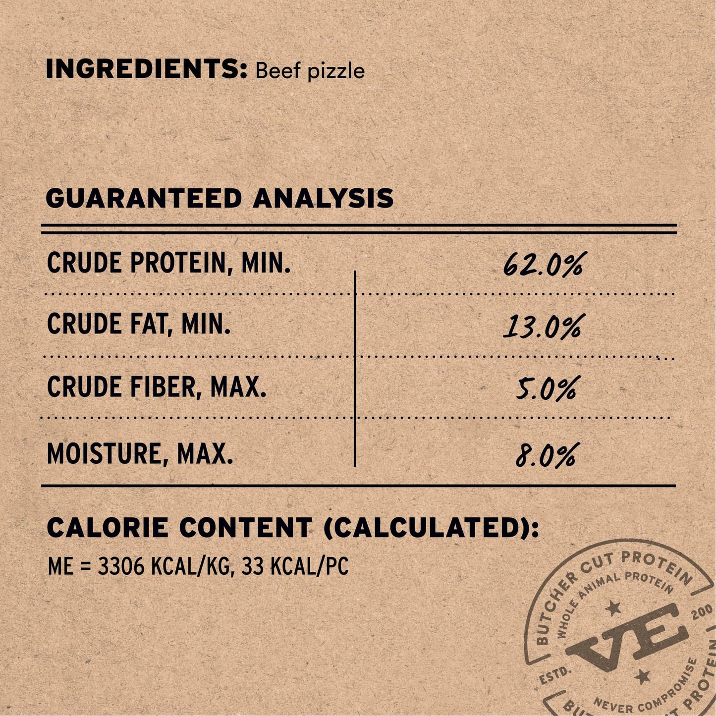 Vital Essentials Single Ingredient Beef Liver Dog Treats, 2.1 oz | Freeze-Dried Raw | Premium Quality High Protein Training Treats | Grain Free, Gluten Free, Filler Free